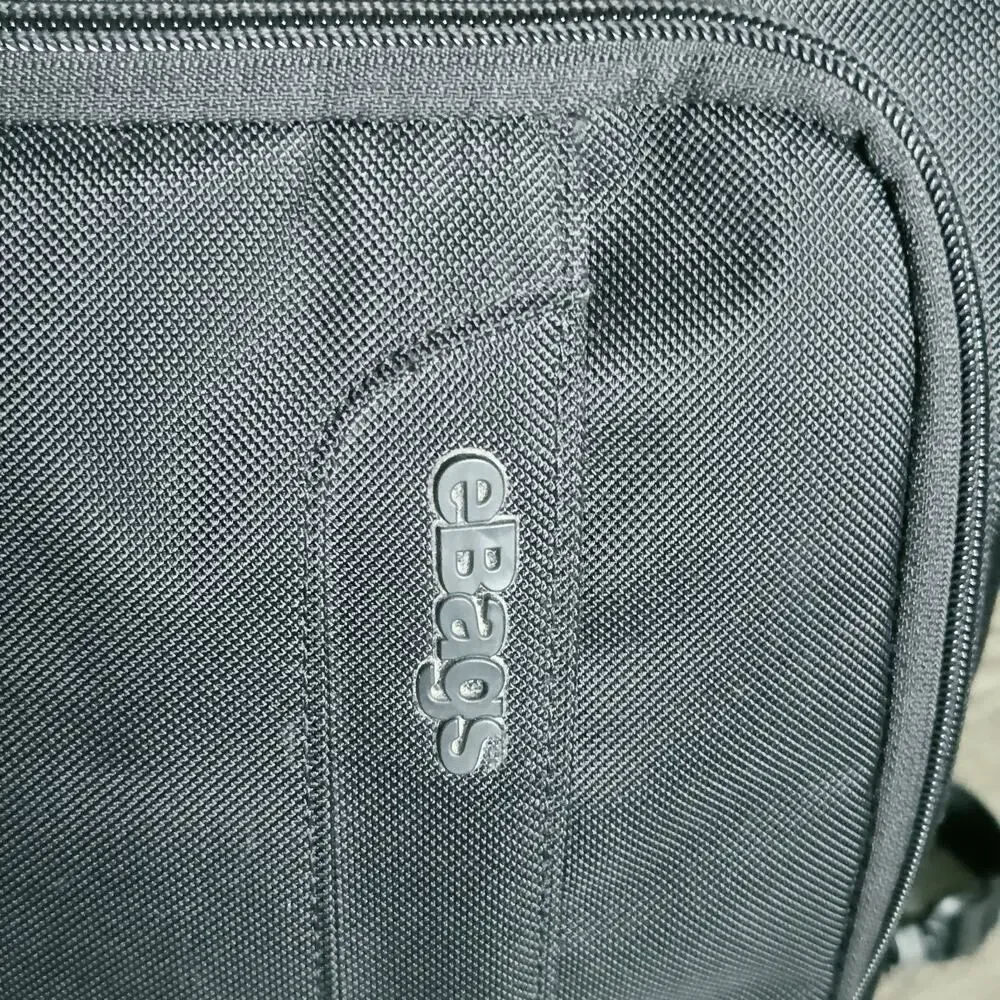 eBags EB2146-16 TLS Travel Professional Slim Laptop Backpack Black Orange *Read*